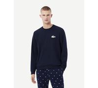 Lacoste Fleece Lounge Sweatshirt Navy Blue - XXL