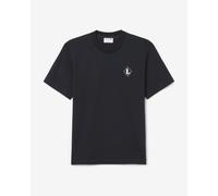 Lacoste French Made Badge Accent Short Sleeve T-Shirt Pure Black - L