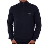 Lacoste Classic Half Zip Knitted Jumper - Navy, Navy, Size 3Xl, Men Navy
