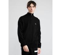 Lacoste Half Zip Logo Mens Sweatshirt - Black 031 - Black 031 - M