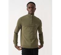 Lacoste Half Zip Logo Mens Sweatshirt - Olive E9F - Olive E9F - L