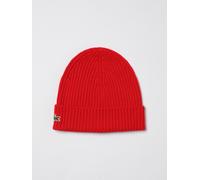 Lacoste Unisex, Adult Rb0001 Beanie Hat, Red, One Size