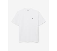 Lacoste Heavy Cotton Jersey Short Sleeve T-Shirt Pure White - S