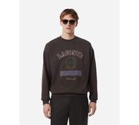 Lacoste Heritage Embroidery sweatshirt brown - S