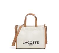 Lacoste Heritage Canvas Handbag 27 cm beige