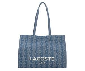 Lacoste Heritage Jacquard Shopper Bag 40 cm blue