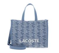 Lacoste Heritage Jacquard Shoulder bag 27 cm blue