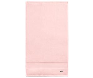 Lacoste Heritage Supima Cotton Hand Towel, Light Pink, 16" x 30"