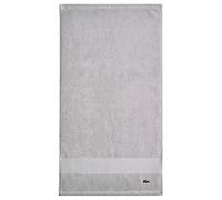 Lacoste Heritage Supima Cotton Hand Towel, Microchip, 16" x 30"