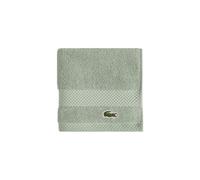 Lacoste Heritage Supima Cotton Wash Cloth, Aloe, 13" x 13"