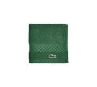 Lacoste Heritage Supima Cotton Wash Cloth, Croc Green, 13" x 13"