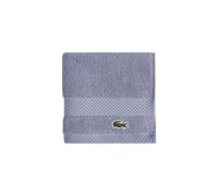 Lacoste Heritage Supima Cotton Wash Cloth, Light Denim, 13" x 13"