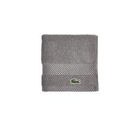 Lacoste Heritage Supima Cotton Wash Cloth, Meteorite, 13" x 13"