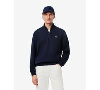 Lacoste High Neck Half Zip Sweatshirt navy blue - M