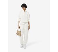 Lacoste Sf5271 Half Zip Sweatshirt White M Woman