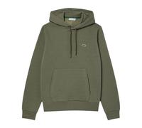 Lacoste Hoodie Green Khaki Mens Pullover Fleece Hoody Size L XL XXL SH9623