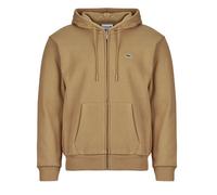 Lacoste Hoodies Sweatshirt zippé à capuche en molleton in Beige EU XL