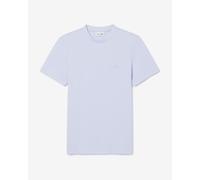 Lacoste Jacquard Branded Piqué Short Sleeve T-Shirt Blue - M