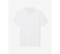 Lacoste Jacquard Branded Piqué Short Sleeve T-Shirt Pure White - XL
