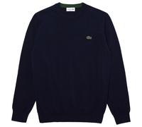Lacoste Jumper - Mens Lacoste Crew Neck Cotton Knit - AH1985 - Black, Grey, Navy