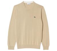 Lacoste Jumper - Mens Lacoste Crew Neck Cotton Knit - AH1985 - Black, Grey, Navy