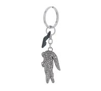 LACOSTE key fob L Charms Strass Croc Charm Strass