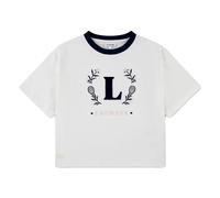 Lacoste Kids 447620 Short Sleeve T-shirt White 12 Years Girl