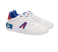 Lacoste Kids L004 Trainers - White/Red - 12.5 UK Child - White/Red - 100% Mixed