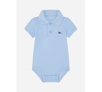 Lacoste Kids Lacoste Baby Boys Pique Bodysuit in Blue - Blue - 12 months