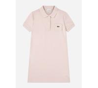 Lacoste Kids Lacoste Girls Logo Pocket Polo Dress in Pink - Pink - 3 Yrs