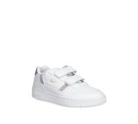 Lacoste Kids T-Clip touch-strap sneakers - White 28-29