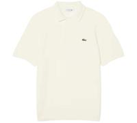 Lacoste Classic Fit Knitted Polo Shirt, White, Size S, Men White