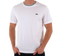 Lacoste Knitted Ringer T Shirt White