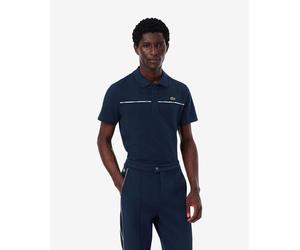 Lacoste L.12.12 Logo Trim Regular Fit Polo navy blue white - S