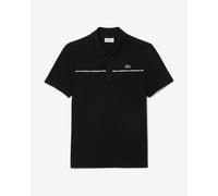Lacoste L.12.12 Logo Trim Regular Fit Polo short sleeve pure black - M