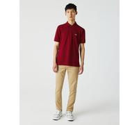 Lacoste L.12.12 Mens Polo - Burgundy Cotton - Size Medium