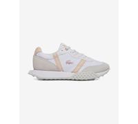 Lacoste L-Spin Evo Leather shoes white grey orange Women - 38