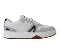 Lacoste L001 0772 1 Lace-Up Mens White/Grey Trainers 743SMA0075147