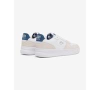 Lacoste L001 Set Leather white beige blue shoes - 44