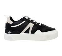 Lacoste L002 222 8 SFA Lace-Up Black Suede Leather Womens Trainers 744SFA0112312