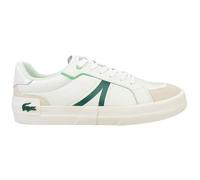 Lacoste L004 0722 2 CMA Lace-Up White Suede Leather Mens Trainers 743CMA0057082