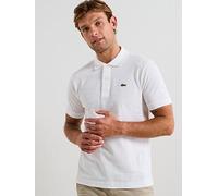 Lacoste L12.12 Classic Fit Pique Polo Shirt, White, Size 4Xl, Men White