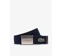 Lacoste L12 12 Concept Woven Belt, Navy, Size 110, Men Navy