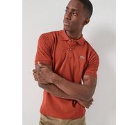 Lacoste L1212 Short Sleeve Polo Shirt, Dark Red, Size 3Xl, Men Dark Red