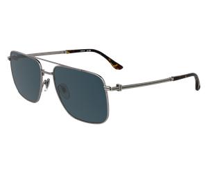 Lacoste L272S 038 Man Sunglasses Metal Rifle barrel Blue Squared Normal
