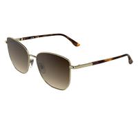 Lacoste L276S 714 Woman Sunglasses Metal Gold Brown Pilot Normal