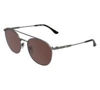 Lacoste L281S 035 Man Sunglasses Metal Gunmetal Bordeaux Squared Normal