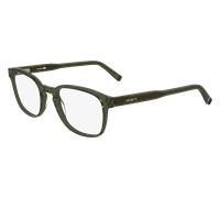 Lacoste L2964 N 275 Man Optical frames Bio-injected Green Squared Normal