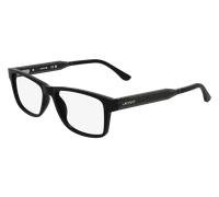 Lacoste L2977 001 Man Optical frames Bio-inject Black Squared Normal