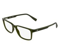 Lacoste L4005 275 Man Optical frames Bio-injected Green Squared Normal